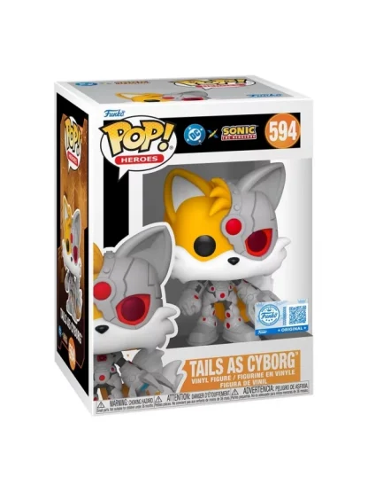 Figur Sonic the Hedghog - Tails as Cyborg (Funko POP! Heroes 594)