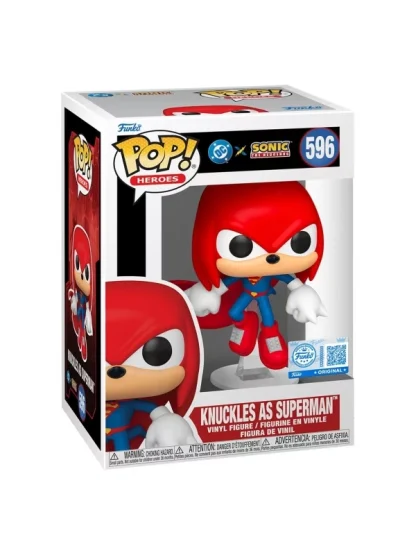 Figur Sonic the Hedghog - Knuckles as Superman (Funko POP! Heroes 596)