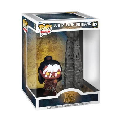Figur Lord of the Rings - Lurtz with Orthanc (Funko POP! Town 02)