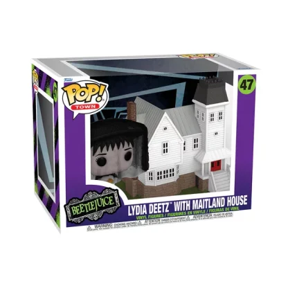 Figur Beetlejuice - Lydia Deetz with Maitland House (Funko POP! Town 47)