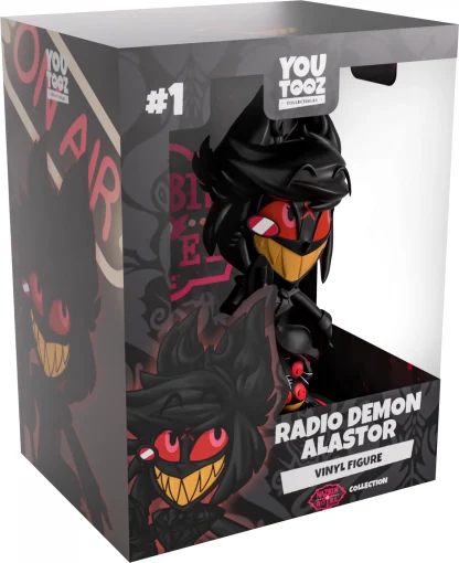 Figur Hazbin Hotel - Radio Demon Alastor (Youtooz Hazbin Hotel 1)