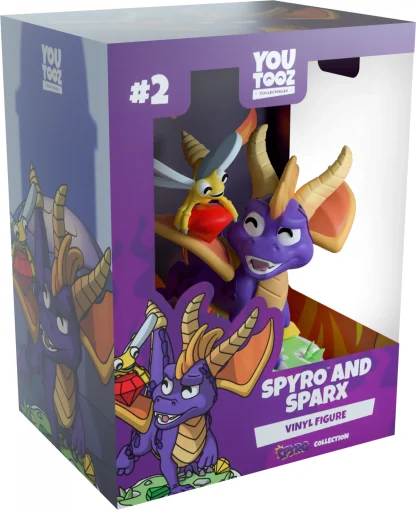 Figur Spyro - Spyro and Sparx (Youtooz Spyro 2)