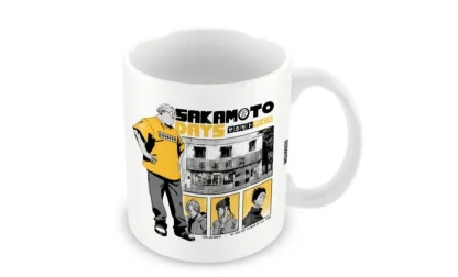 Tasse Sakamoto Days - Yellow, Black & White