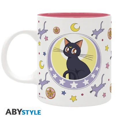 Tasse Sailor Moon - Sailor Moon & Luna (Zaubertasse)