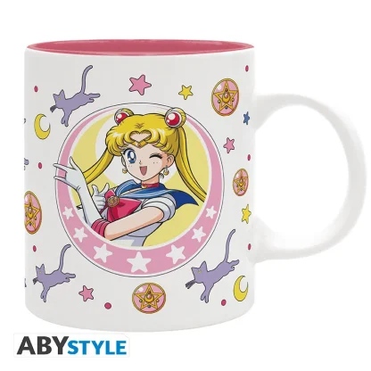 Tasse Sailor Moon - Sailor Moon & Luna (Zaubertasse) – Bild 2