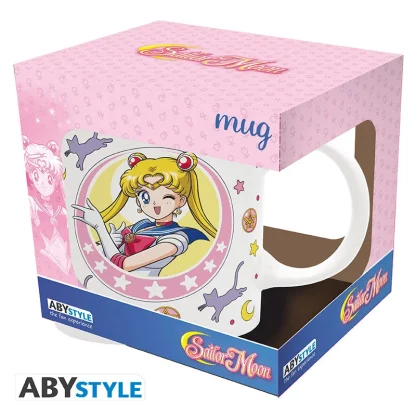 Tasse Sailor Moon - Sailor Moon & Luna (Zaubertasse) – Bild 4