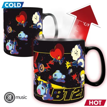 Tasse BT21 - Space XL (Zaubertasse)