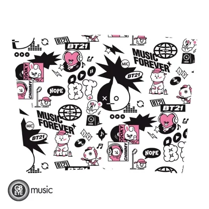 Reisebecher BT21 - Music – Bild 2