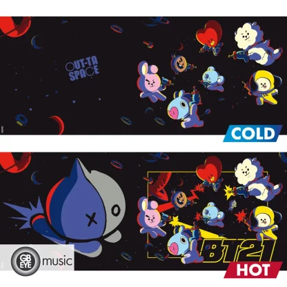 Tasse BT21 - Space XL (Zaubertasse) – Bild 3