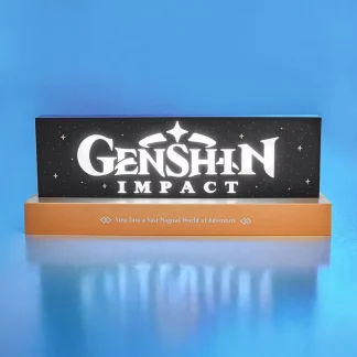 Tischlampe Genshin Impact - Logo LED