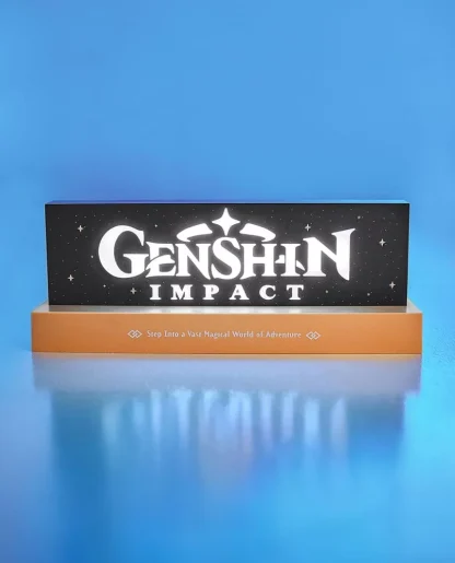 Tischlampe Genshin Impact - Logo LED