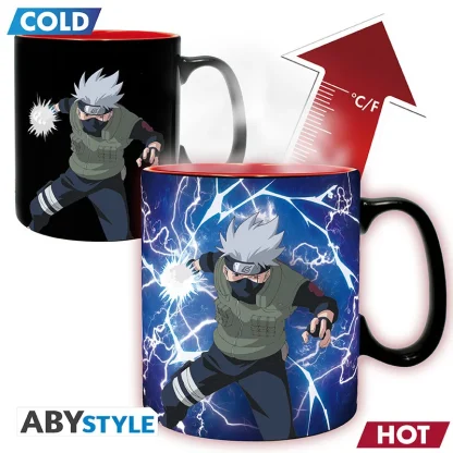Tasse Naruto Shippuden - Kakashi/Itachi (Zaubertasse) – Bild 2