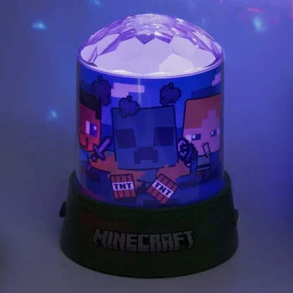 Tischlampe Minecraft - Party Projection Light – Bild 2