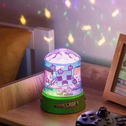 Tischlampe Minecraft - Party Projection Light – Bild 4