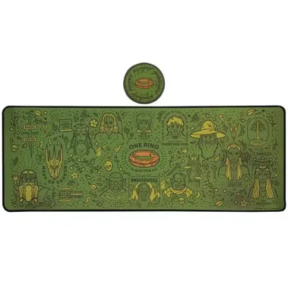 Geschenkset Lord of the Rings - One Ring Desk Pad Set (Mauspad, Untersetzer)