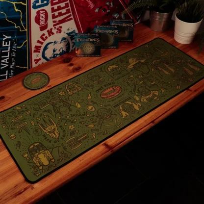 Geschenkset Lord of the Rings - One Ring Desk Pad Set (Mauspad, Untersetzer) – Bild 4