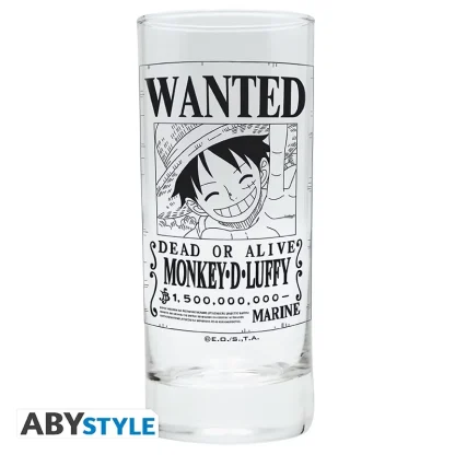 Glas One Piece - Wanted (3 Stck) – Bild 3