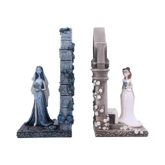 Buchstütze Corpse Bride - Emily and Victoria (Nemesis Now)