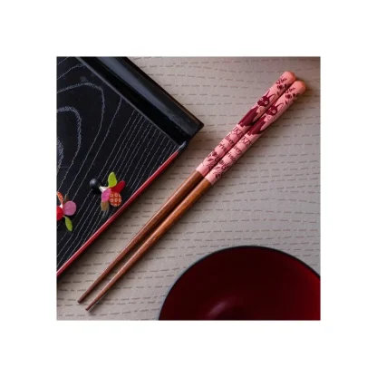 Essstäbchen Ghibli - Jiji Pink Sketches (Kiki's Delivery Service) – Bild 3