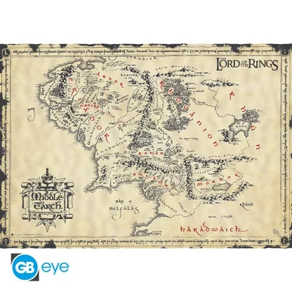 Poster Lord of the Rings - Middle Earth