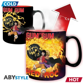 Tasse One PIece - Luffy vs Kaidou (Zaubertasse)