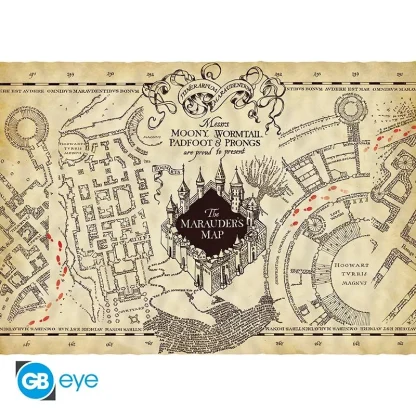 Poster Harry Potter - Marauder's Map