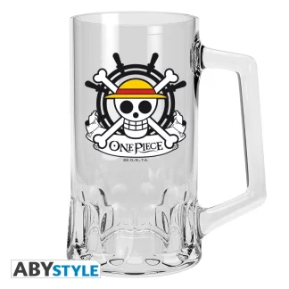 Glas One Piece - Luffy Skull