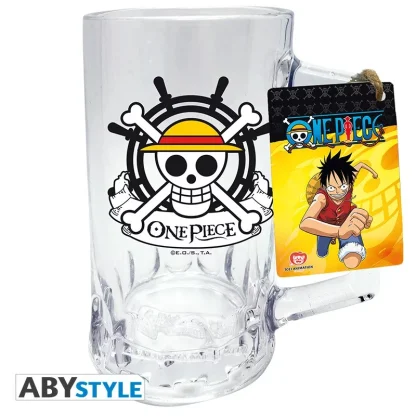 Glas One Piece - Luffy Skull – Bild 2