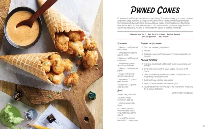 Kochbuch The Ultimate Gamers Cookbook: Recipes for an Epic Game Night ENG – Bild 4