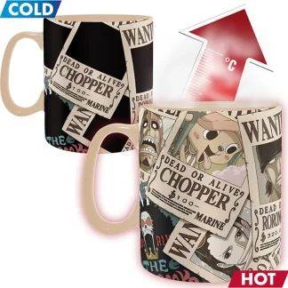 Tasse One PIece - Chopper Wanted (Zaubertasse)