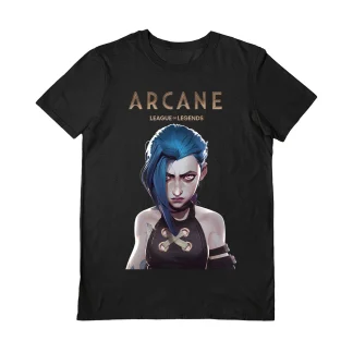 T-Shirt Arcane - Jinx Black