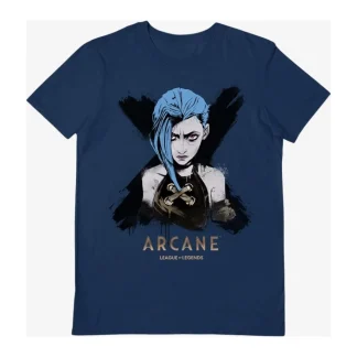 T-Shirt Arcane - Jinx Portrait