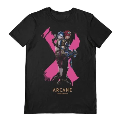 T-Shirt Arcane - Jinx & Vi