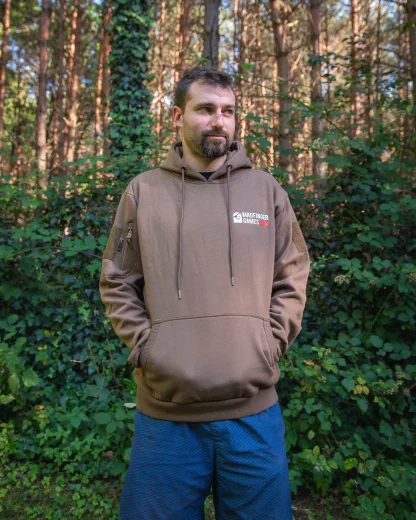 Hoodie Gray Zone Warfare - Logo