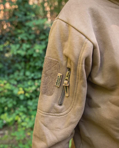 Hoodie Gray Zone Warfare - Logo (mit Reißverschluss) – Bild 3