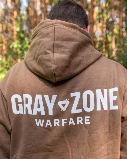 Hoodie Gray Zone Warfare - Logo – Bild 6