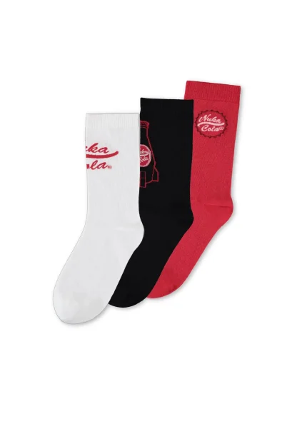 Socken Fallout - Nuka Cola (3 Paar) – Bild 5