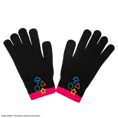 Geschenkset Squid Game - Winter Set (Schal, Mütze, Handschuhe) – Bild 3