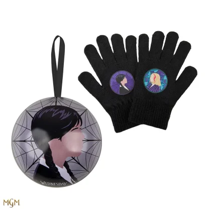 Weihnachtsschmuck Wednesday - Wednesday & Enid (Handschuhe im Innerenř) – Bild 4