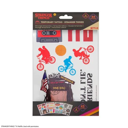 Tattoo Stranger Things - Tattoo Set – Bild 3