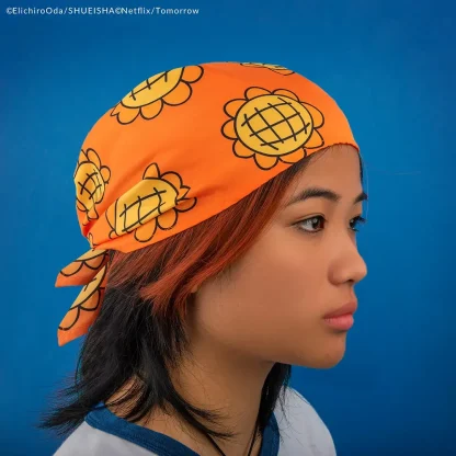 Geschenkset One Piece - Nami's Bandana & Berry Coins (Tuch und Münzen) – Bild 3