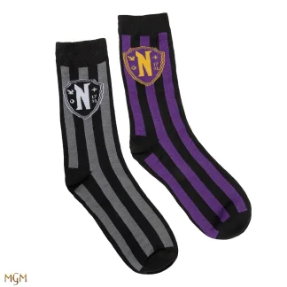 Weihnachtsschmuck Wednesday - Nevermore Academy (Socken im Inneren)