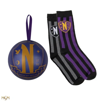 Weihnachtsschmuck Wednesday - Nevermore Academy (Socken im Inneren) – Bild 3