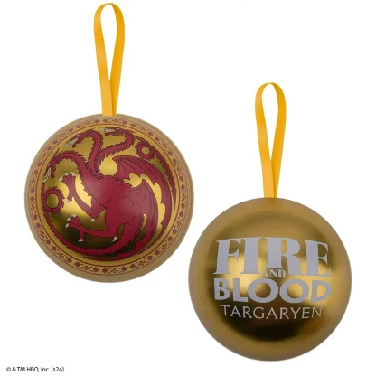 Weihnachtsschmuck Game of Thrones - Targaryen Dragon (mit Anhänger im Inneren) – Bild 2