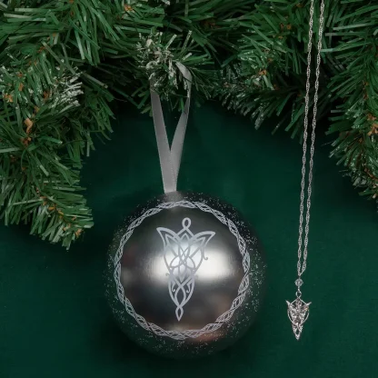 Weihnachtsschmuck Lord of the Rings - Arwen Evenstar (mit Anhänger im Inneren) – Bild 4