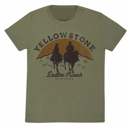 T-Shirt Yellowstone - Faded Print