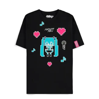 T-Shirt Vocaloid - Hatsune Miku Pixel Art
