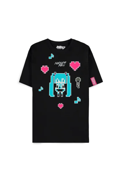 T-Shirt Vocaloid - Hatsune Miku Pixel Art