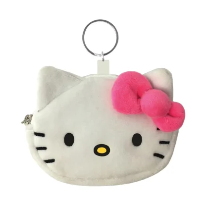 Geldbörse Hello Kitty - Kuromi Bow Plush