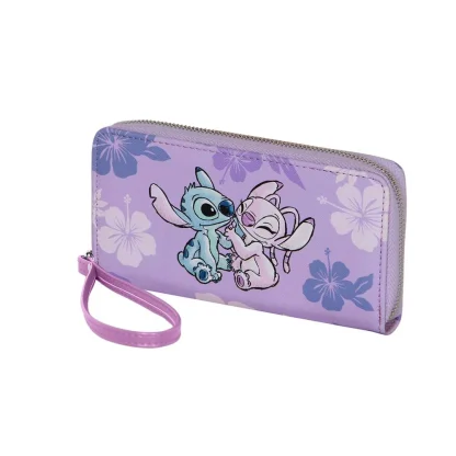Damen-Geldbörse Lilo & Stitch - Stitch & Angel Lilac – Bild 2